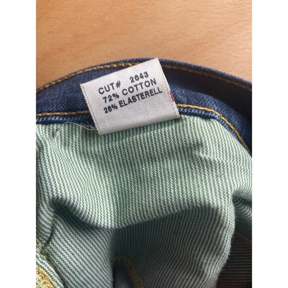 J Brand Premium Denim Jeans Straight Leg Dark Ink Wash ~ Sz 27 w 32 Inseam - Picture 5 of 6